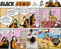 Black Ducks Comics episode 52 Royalty Free Stock Photo