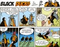 Black Ducks Comics episode 60 Royalty Free Stock Photo