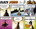 Black Ducks Comics episode 67 Royalty Free Stock Photo