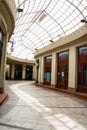 The Black Eagle glass covered shopping passage in Oradea, Romania