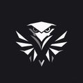 Futuristic Eagle Head Logo With Eye-catching Detail