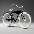 Black and Eco Bikes Designed with High-Quality Generative AI
