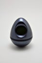 Black egg shape design with digital timer Royalty Free Stock Photo