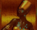 Black Egyptian Goddess Queen.