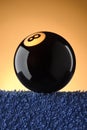 Black Eight Pool Ball