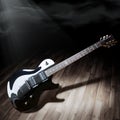 Black Electric Guitar