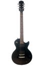 Black Electric Guitar Royalty Free Stock Photo