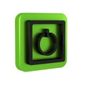 Black Electric light switch icon isolated on transparent background. On and Off icon. Dimmer light switch sign. Concept