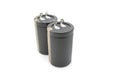 Black electrolytic capacitor for flash Royalty Free Stock Photo