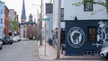 the black elephant hostel in Portland Maine Royalty Free Stock Photo