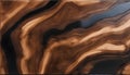 black epoxy resin panel with walnut, texture for design Royalty Free Stock Photo