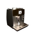 Black espresso machine isolated Royalty Free Stock Photo