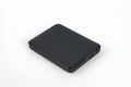 Black external hard drive Royalty Free Stock Photo