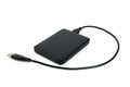 Black external hard drive Royalty Free Stock Photo