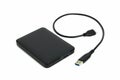 Black external hard drive Royalty Free Stock Photo