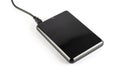 Black external harddisk Royalty Free Stock Photo