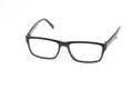 Black Eye Glasses look a bit nerd style Isolated on White Royalty Free Stock Photo