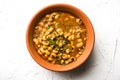 Black Eyed Kidney Beans Curry or Chawli chi usal served in a bowl, selective focus Royalty Free Stock Photo