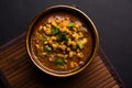 Black Eyed Kidney Beans Curry or Chawli chi usal served in a bowl, selective focus Royalty Free Stock Photo