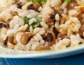 Black Eyed Peas and Rice Royalty Free Stock Photo