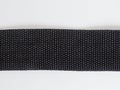 black fabric belt