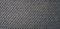 Black fabric knitted pattern texture Royalty Free Stock Photo