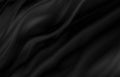 Black fabric texture background with copy space Royalty Free Stock Photo