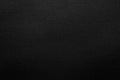 Black fabric texture background. Detail of canvas textile material Royalty Free Stock Photo