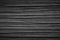 Black fabric texture background. Detail of canvas textile material Royalty Free Stock Photo