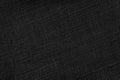 Black fabric texture in oblique angle background