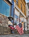 Black Face Statue in West Virginia