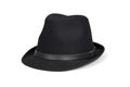 Black fashion hat Royalty Free Stock Photo