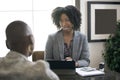 Black Female Businesswoman or CPA Accountant