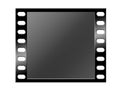 Black film strip Royalty Free Stock Photo