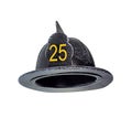 Black Fireman Helmet Bottom