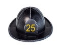 Black Fireman Helmet