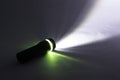 Black flashlight Royalty Free Stock Photo