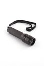 Black flashlight Royalty Free Stock Photo