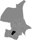 Locator map of the ELDEN DISTRICT, ARNHEM