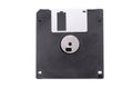 Black floppy disk Royalty Free Stock Photo