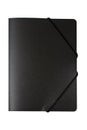 Black folder isolated Royalty Free Stock Photo