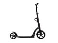 Black folding scooter.