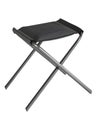 Black folding stool