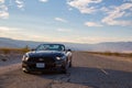 Black Ford Mustang GT convertible