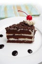 Black Forest Cake Royalty Free Stock Photo