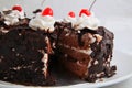 Black forest cake Royalty Free Stock Photo