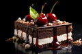 Black Forest cheesecake Cake GenerativeAI
