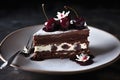 Black Forest chocolate cake GenerativeAI