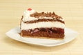 Black Forest gateau cake