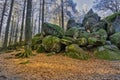 Black Forest Giant Rocks Germany Royalty Free Stock Photo